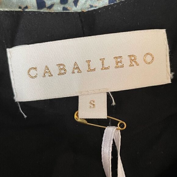 Caballero Elena Dress Animal Dot Ruffled Dress Size Small - Picture 5 of 14